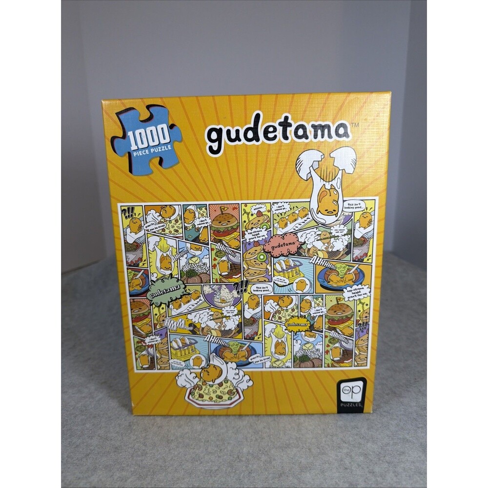 Gudetama “Amazing Egg-Ventures” 1000 Piece Jigsaw Puzzle